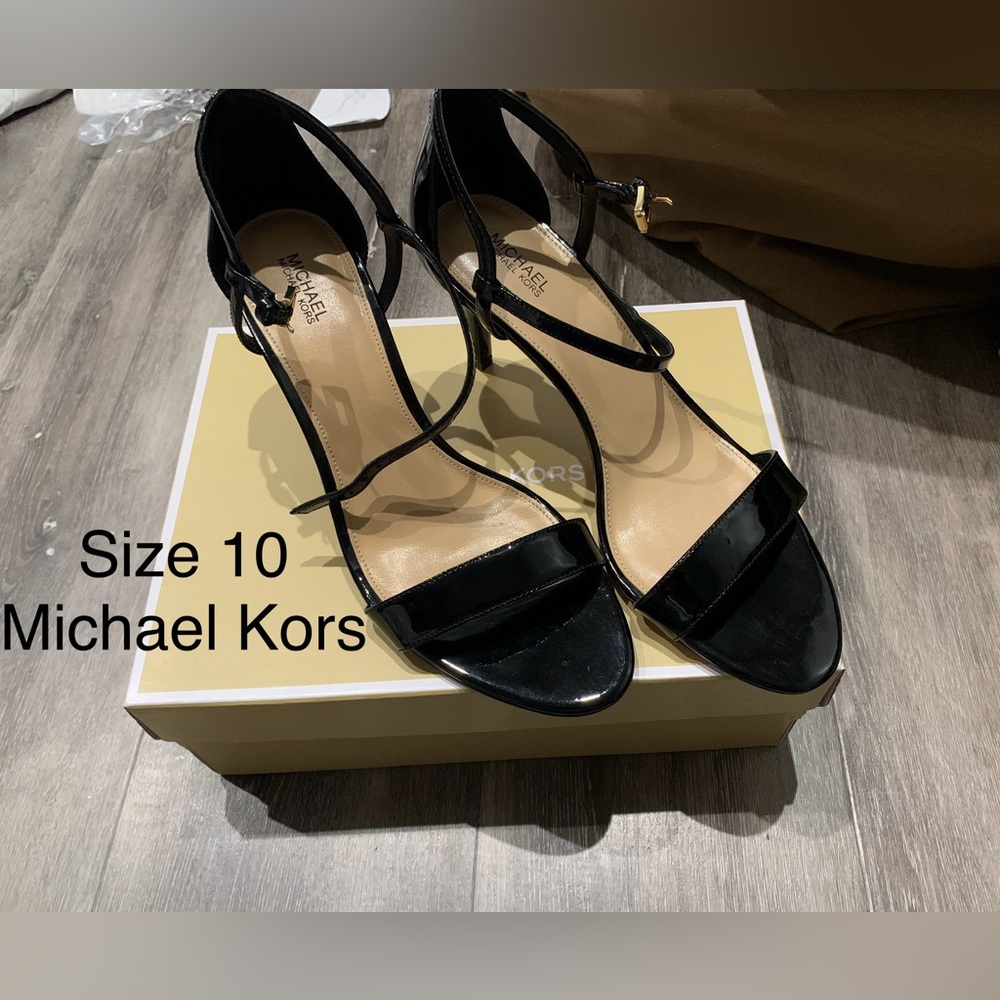 MICHAEL Michael Kors Black Heeled Sandals